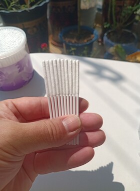 保养液专用棉签涂液白色棉棒祛斑祛痘修复美容化妆涂脸用单头棉签