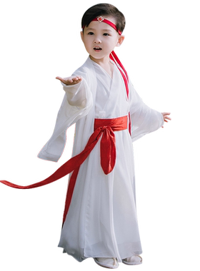 中国风汉服儿童古装演出服