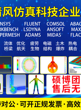 ANSYS代做/ABAQUS/Fluent/maxwell/comsol/Adams/Icepak仿真