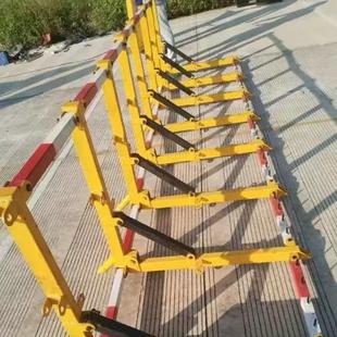 L形状拒马电动移动可折叠工厂带刺路障护栏万向轮防冲撞拒马