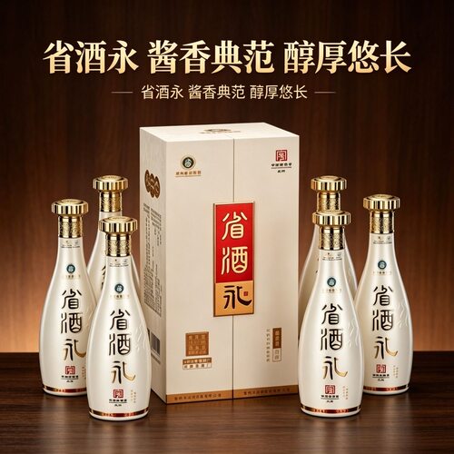 省酒永酒贵州酱香型酒53度500ml装整箱6瓶贵州省酒永美酒整箱