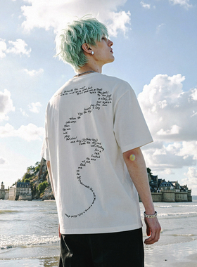【经典百搭】RandomRole* Lettering Tee 字母短袖衣休闲男女同款