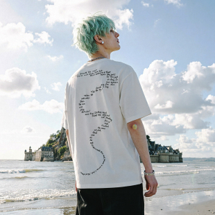 【经典百搭】RandomRole* Icon Tee 扭曲字母短袖T恤休闲男女同款