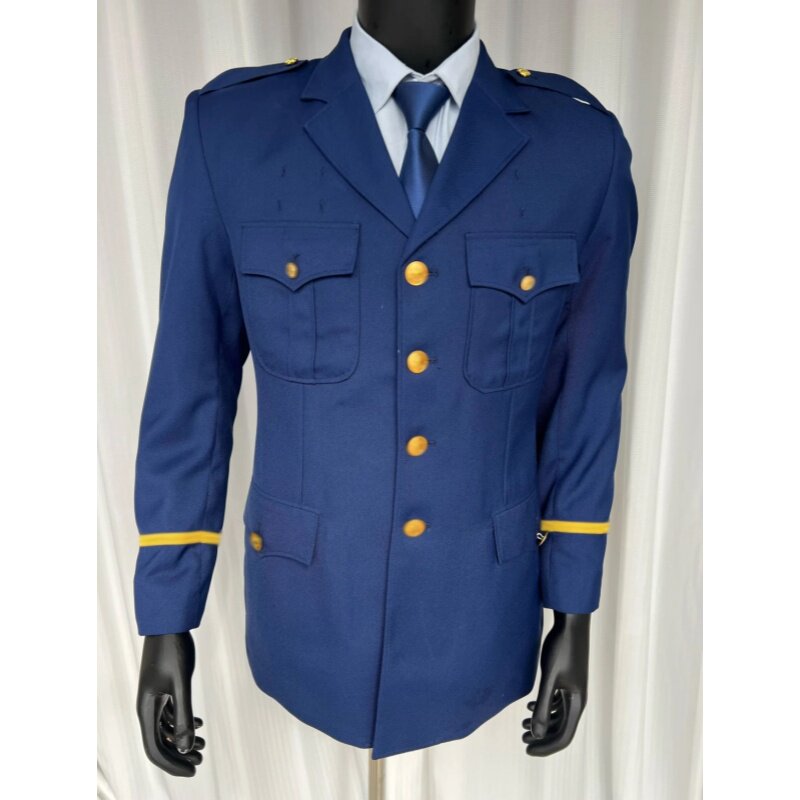 新式蓝色春秋常服套装冬季加厚