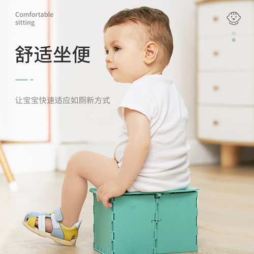儿童外出折叠尿盆便携式小马桶