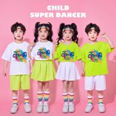 六一儿童演出服幼儿园舞蹈班服糖果色小学生运动会啦啦队表演服装