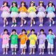 六一儿童演出服糖果色幼儿园舞蹈表演服装 小学生毕业照啦啦队班服