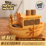 Дисней, коробка для хранения для мальчиков и девочек, сувенирная коробка, деревянная коробка для молочных зубов