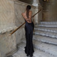 dress性感修身 Sexy 露背绑带连衣裙 backless strapless slim fit