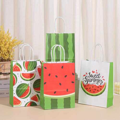 可爱卡通西瓜系列礼品袋糖果袋