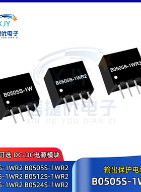 B0505S-1WR2 DC-DC电源模块 B0503S/0509/0512/0515/B0524S-1WR2
