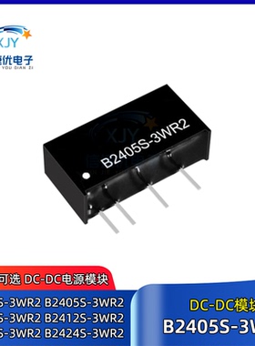 B2405S-3WR2 DC-DC电源模块B2403/B2409/B2412/B2415/B2424S-3WR2
