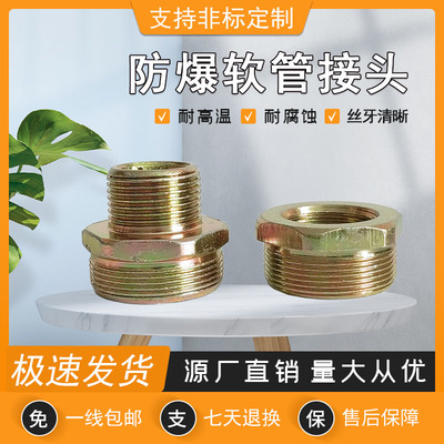 防爆挠性管接头变径补芯