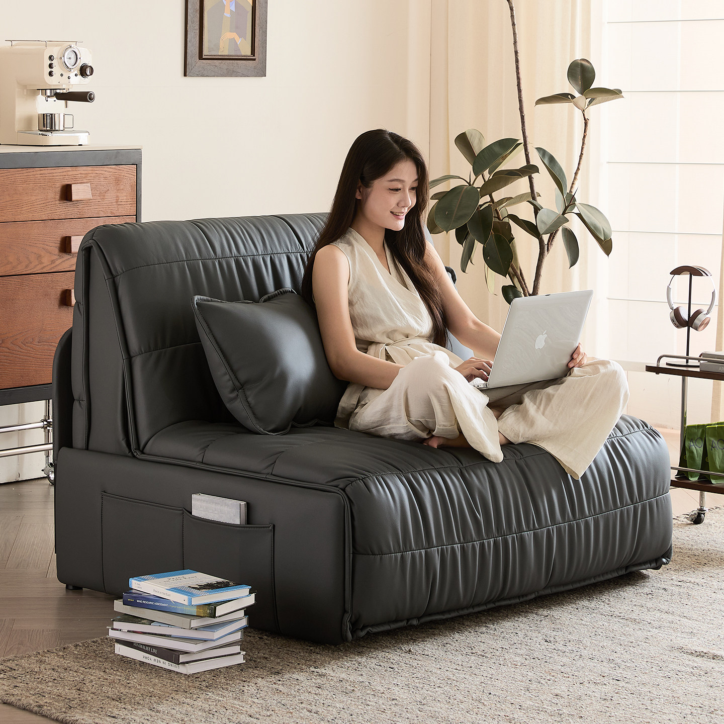 真皮电动沙发床【佛山工厂店】