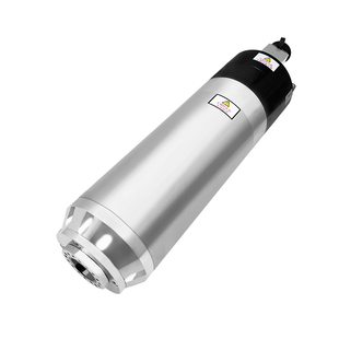 雕刻机主轴电机主轴BT40 7.5kw水冷直径150mm电机高速电主轴