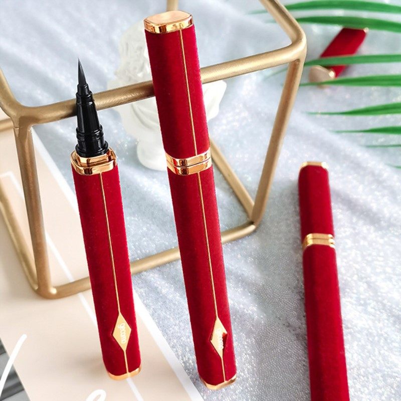 日本正品眼线笔防水持久不晕染女超软细头极细速干初学者眼线液笔