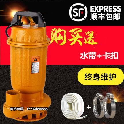人民家用污水泵单相排污泵小型潜水泵工程抽化粪池抽水机220V380V