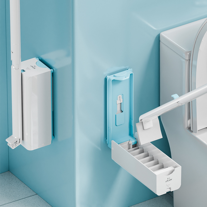 本上一次性可冲马桶刷壁挂免打孔