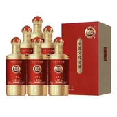 白水杜康五星精品80酒浓香型白酒52度500ml 6瓶整箱婚宴喜酒送礼