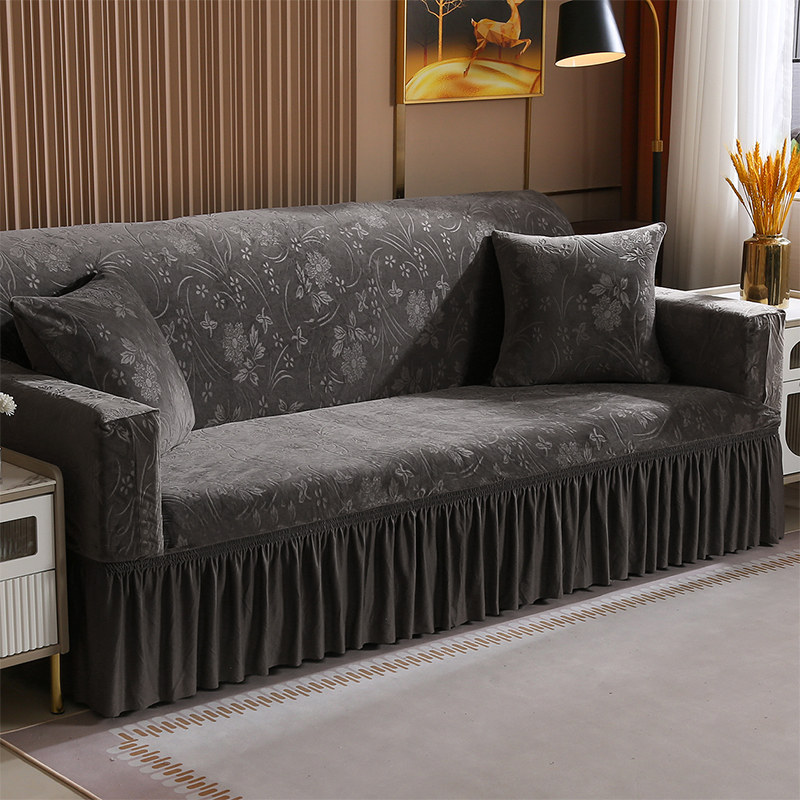 欧式沙发套全包卍能四季通用懒人弹力沙发套罩2025新款防猫抓裙摆