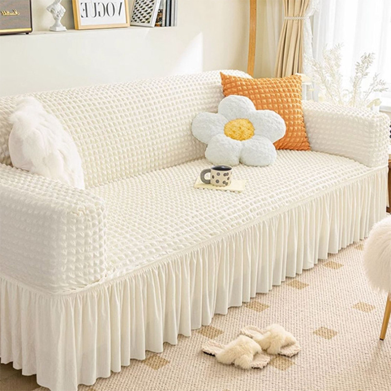 简约沙发套罩全包2025新款懒人弹力组合三座一贵妃沙发罩四季通用