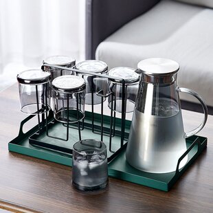 冷水壶玻璃耐高温家用凉白开水杯大容量泡茶壶套装扎壶夏季果极凯