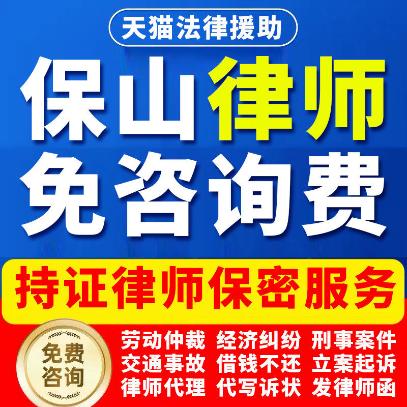 保山法律咨询劳动仲裁工伤打架交通事故经济纠纷律师起诉公司辩护 - 实物图