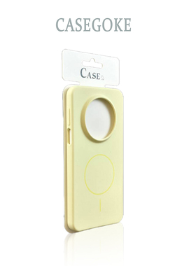 奶黄色适用于华为mate80pro/pura80ultra手机壳小米15spro硅胶oppofindx8s+磁吸vivox200promini个性简约