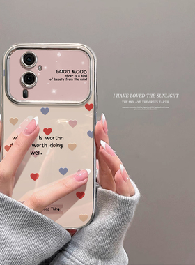 适用opporneo11新款手机壳女reno9/8/7/6高级感reno10pro＋硅胶镜头全包OppO防摔reno5/的保护套满屏爱心英文