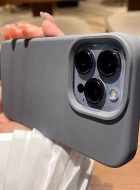 碳灰色耐脏适用一加ace6手机壳新款oneplus亲肤ace5pro纯色1加15液态硅胶1+13软糯nord3亲肤防摔全包边保护套