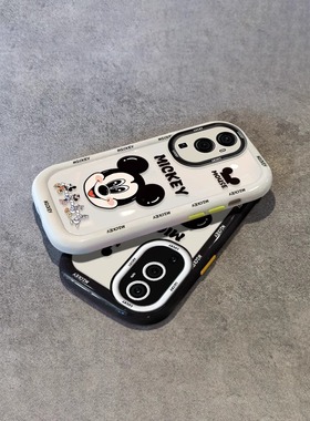 米奇Mickey适用于OPPOA97手机壳a93s动漫a96卡通a95创意A58全包a91防摔a92s硅胶findx5保护套indx6小众3男女