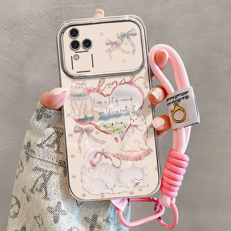 适用vios18手机壳曲屏可爱