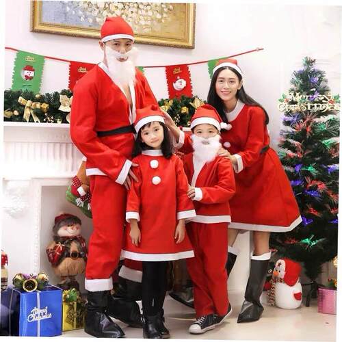 Christmas adult costume cape set Christmas costume 圣诞服装