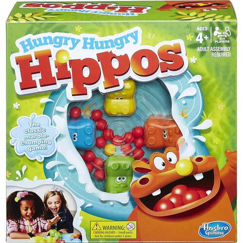 kid Elefun and Friends Hungry Hungry Hippos Game Fidget toys