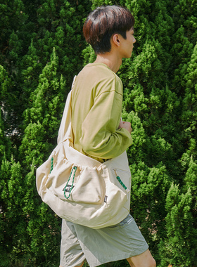 花儿与少年同款VAOPER喂牌小众慵懒托特包运动单肩斜挎包旅行女包