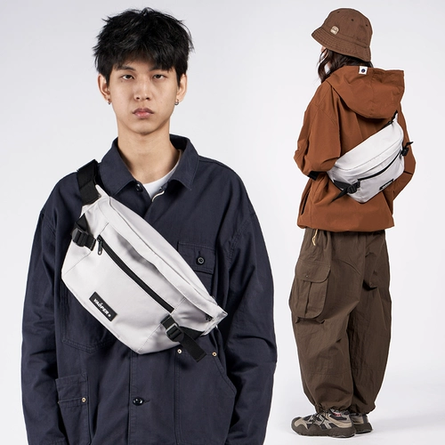 Спортивная японская универсальная сумка через плечо, вместительная и большая нагрудная сумка, поясная сумка, сумка на одно плечо