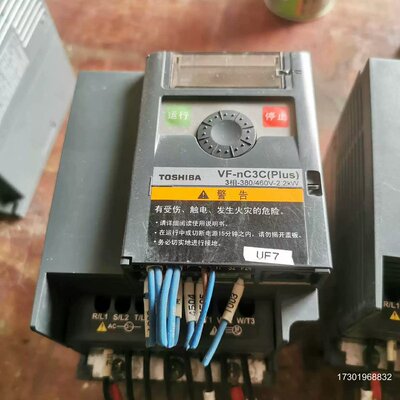 议价变频器VFNC3C-4022P 2.2kW 380V实物议价 可维修！