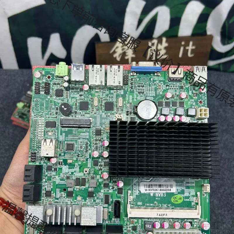 议价星际蜗牛皇帝版 J1900 ITX 超薄主板 双网卡、