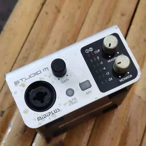 议价迷笛midiplus外接式音效卡 Studio M详见下图 无附