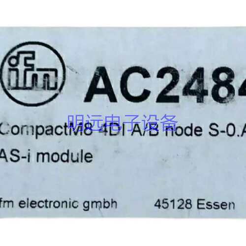 议价AC2484 AC2488 ASI总线输入4DI模块M8