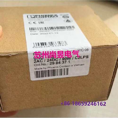 议价2904371电源UNO-PS/2AC/24DC/90W/C2LPS$