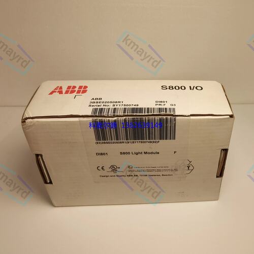 议价DI801 3BSE020508R1 开封模块S800 I/O 报价为准