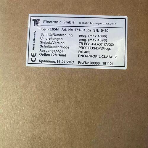 议价议价ZE65M 171-01052 帝尔TR编码器