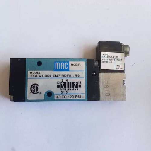 议价正品MAC电磁阀24A-A1-B00-EM7-RDFA-1RB/181B-A14BA现