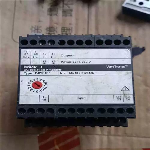 议价P42001D3 KNl电压变送器P42001D3实物拍（啊安商行）