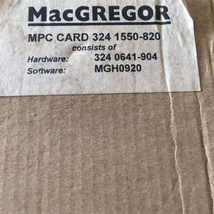 维修Macgregor MPC CARD 3241550-82议价商品