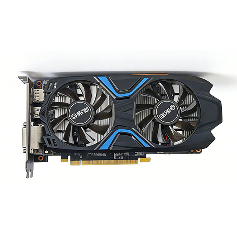 影驰GTX1050黑将显卡 2GB显存 双风扇独立显卡
