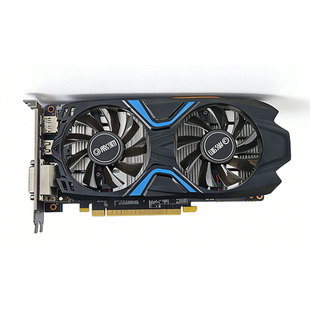 影驰GTX1050黑将显卡 2GB显存 双风扇独立显卡