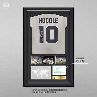 小李子:正品霍德尔亲签热刺1983主场复古签名球衣(含EM证书)