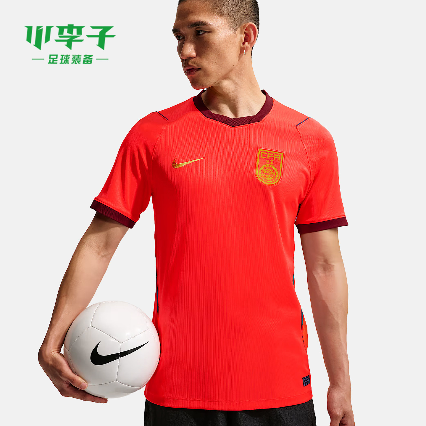 小李子NIKE耐克2026赛季中国队主场短袖球迷版球衣IB5282-635